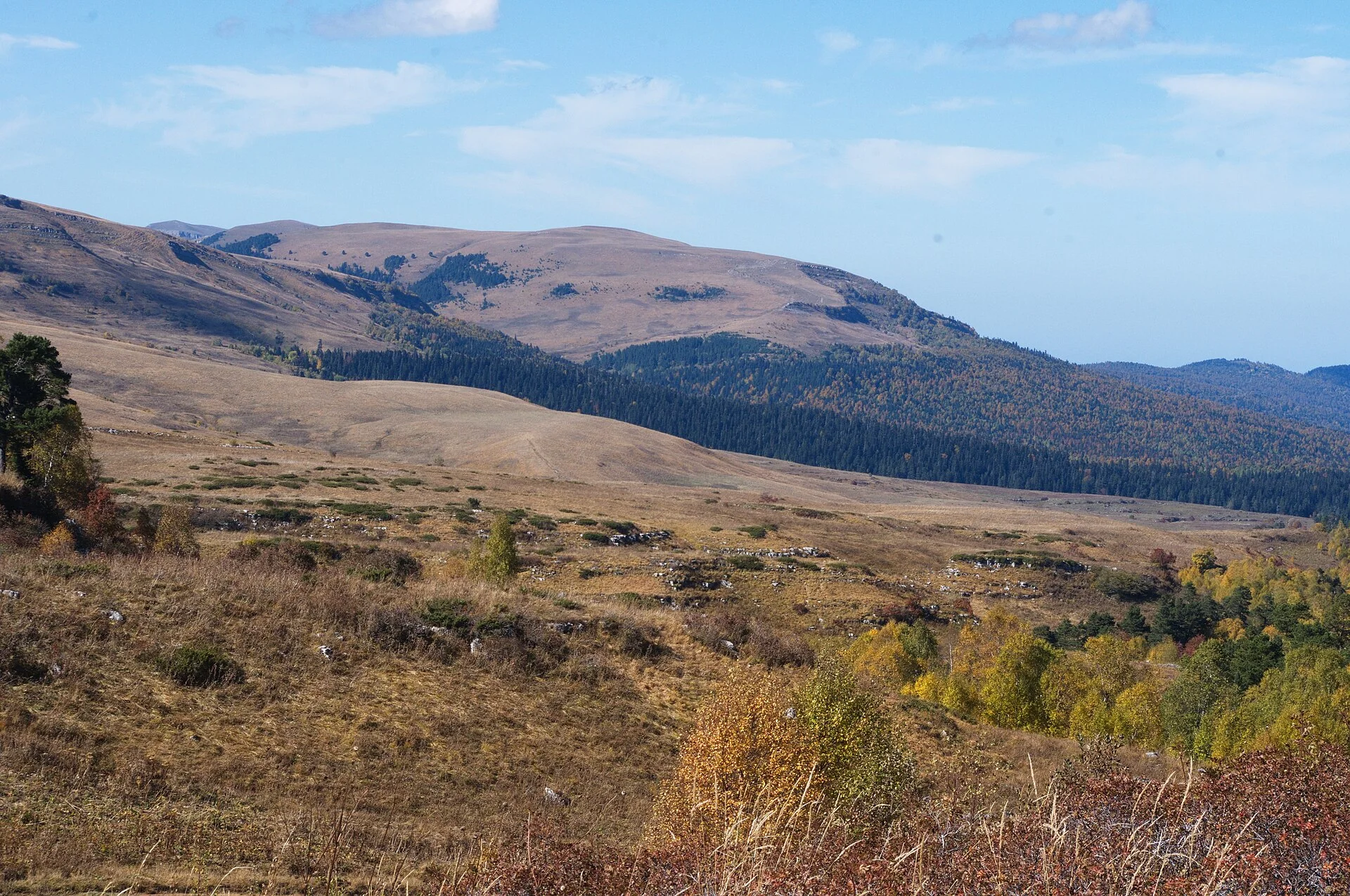 Плато Лаго-Наки рядом с Мезмаем